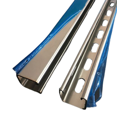 Canaleta em U NO.4 201 304 309 de aço inoxidável brilhante laminada a alta temperatura