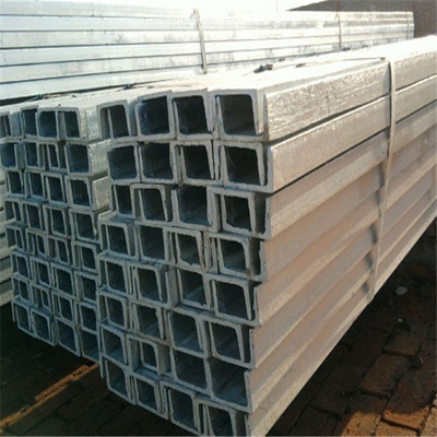 Unequal SS 304 C Channel GB GB JIS ERW Stainless Steel Profile