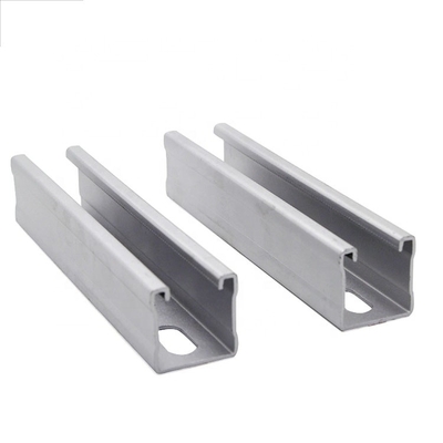 321 316 304l escovaram a canaleta em U de aço inoxidável para o vidro de 12mm